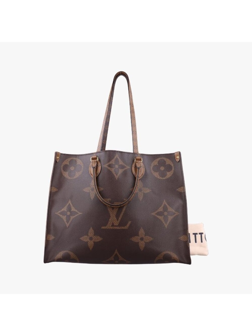 Louis Vuitton on the Go GM Monogram Brown Canvas Tote